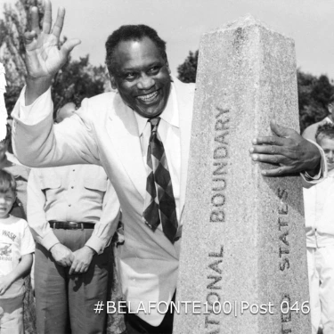 Paul Robeson at Peace Concert